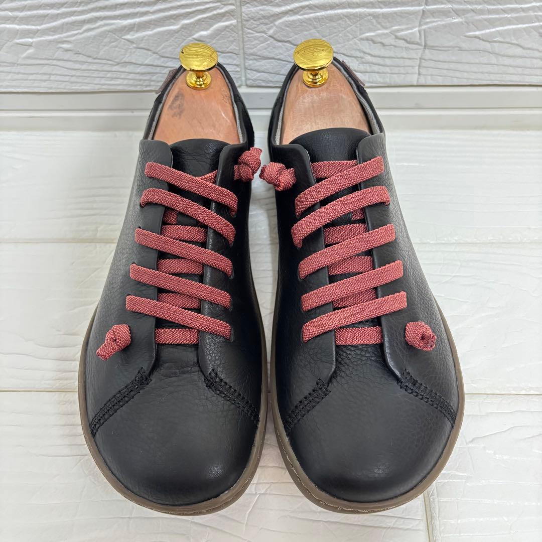 【新品未使用】CAMPER ペウカミPeu Cami ブラック レザー 39