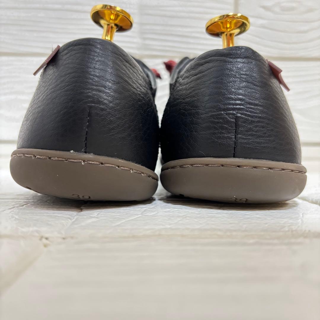 【新品未使用】CAMPER ペウカミPeu Cami ブラック レザー 39