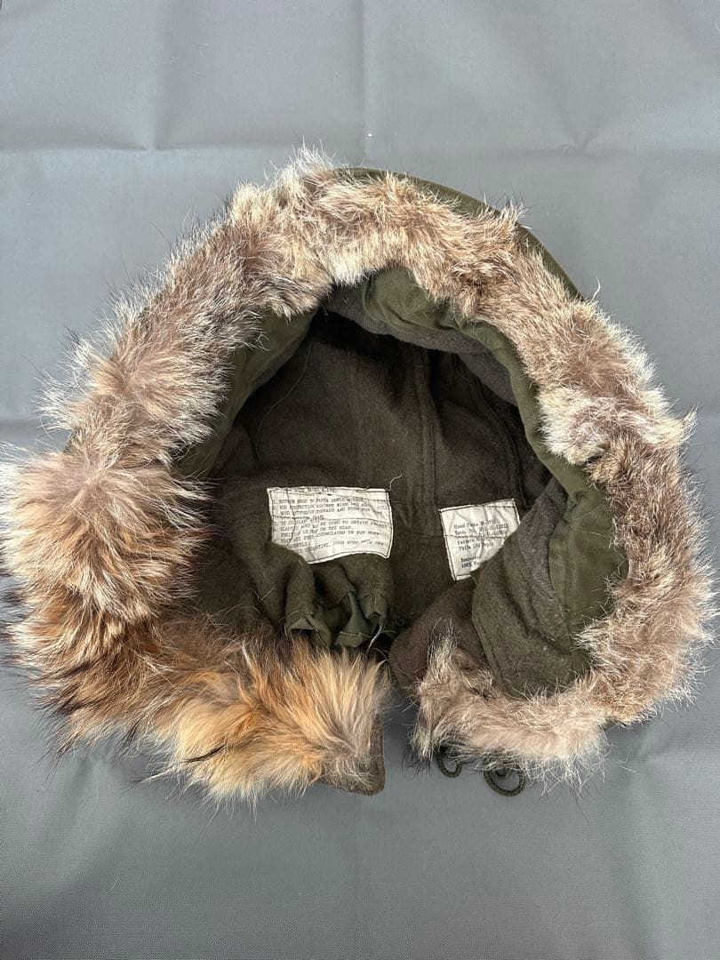 M-51 モッズコート用フード　白ラベル