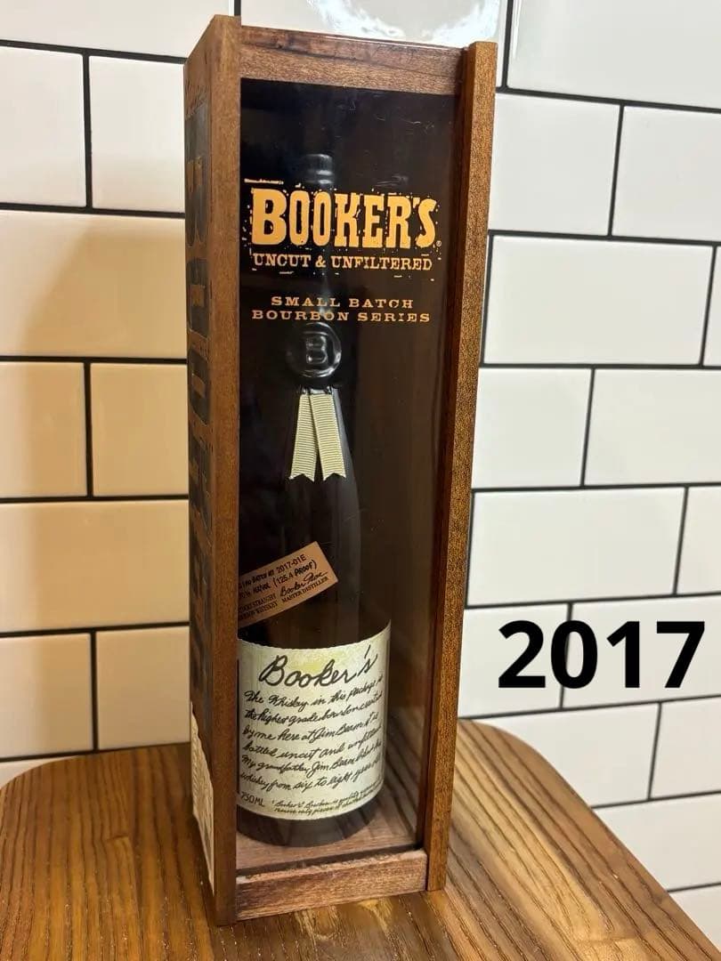 【Booker's 】未開栓　Bourbon 2017-01E！