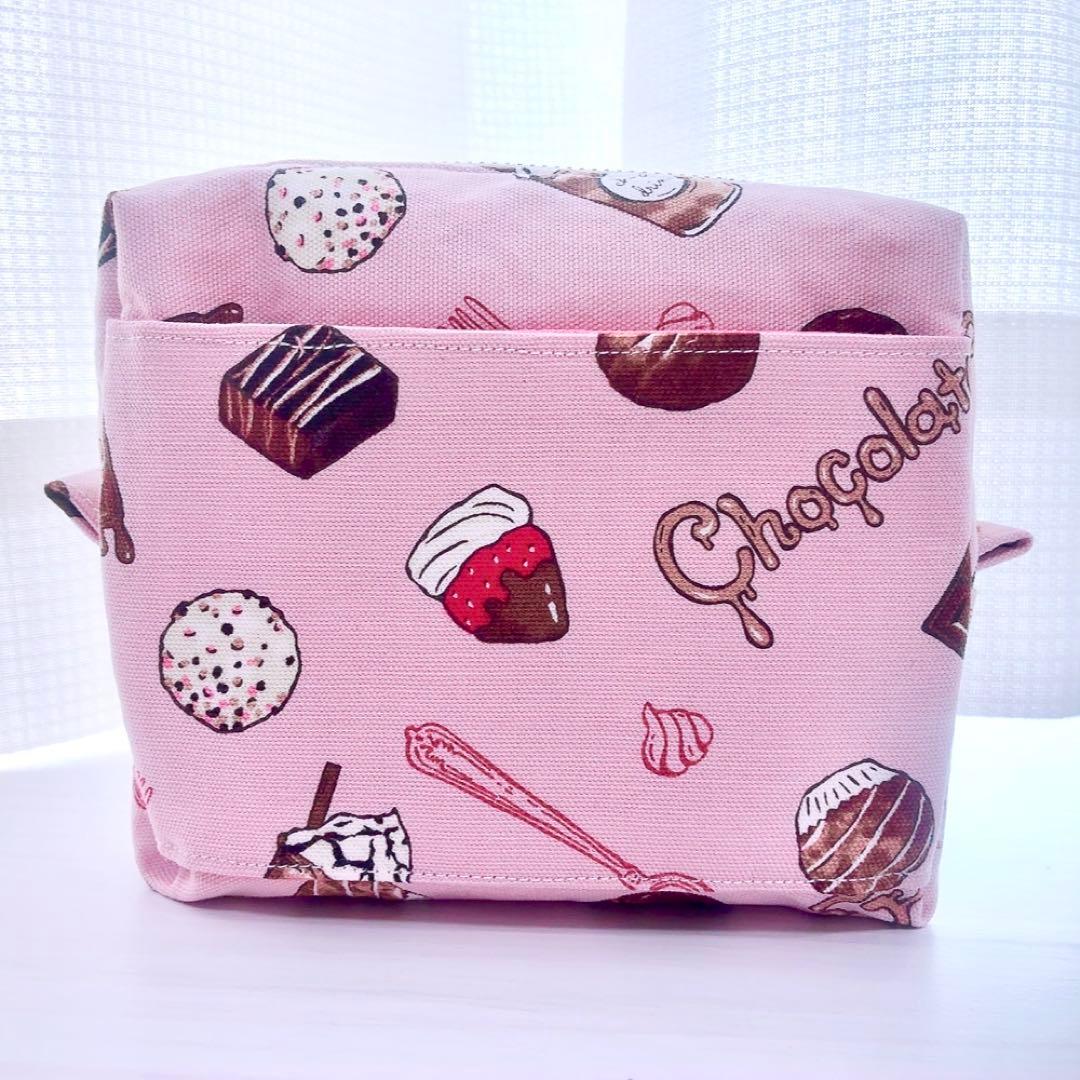 ★k.k★ ハンドメイドポーチ ティッシュケース付き 2個 A465