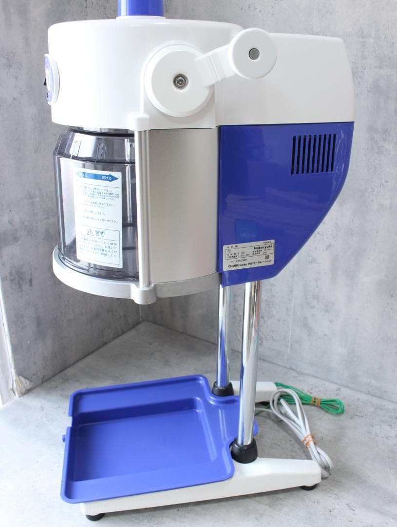 CHUBU 初雪 ブロックアイススライサー かき氷機 HB-600A