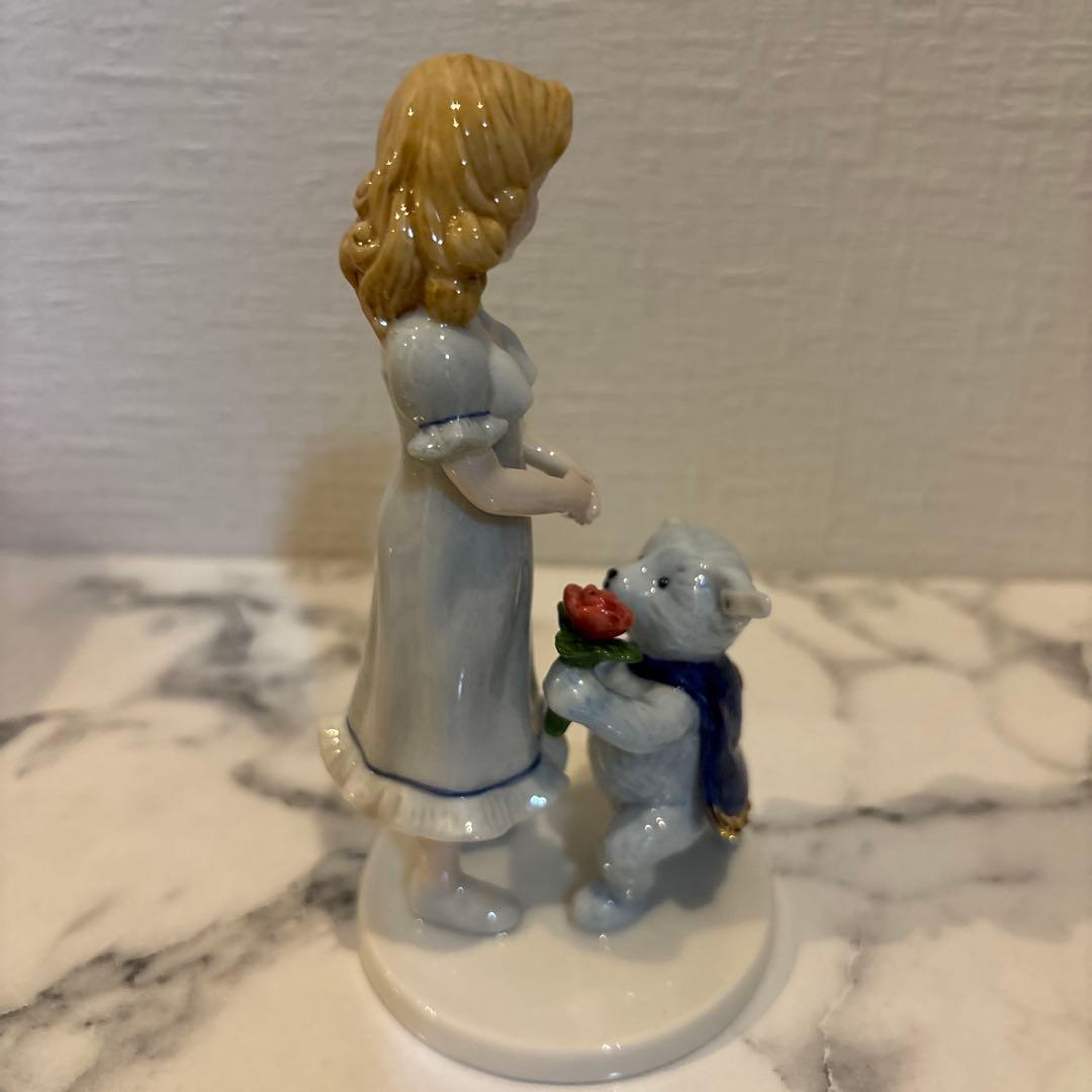 ロイヤルコペンハーゲン　シュタイフ　陶器のフィギュア