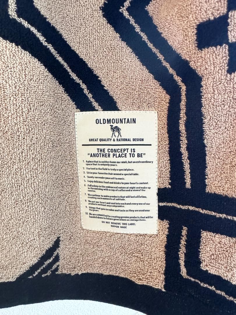 アウトドア寝具 OLDMOUNTAIN COMFORT TOWEL BATH