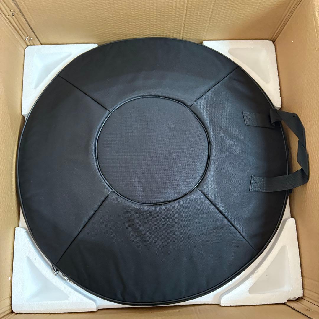 ハンドパン 9音 Dマイナー調 未使用 ケース付き　56cm 訳あり