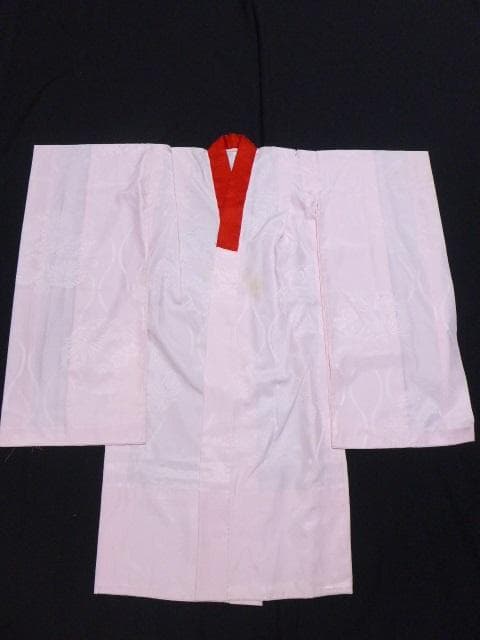 ★七五三 7歳 着物 長襦袢 半幅帯★3点 セット ベージュ　くすみ レア色