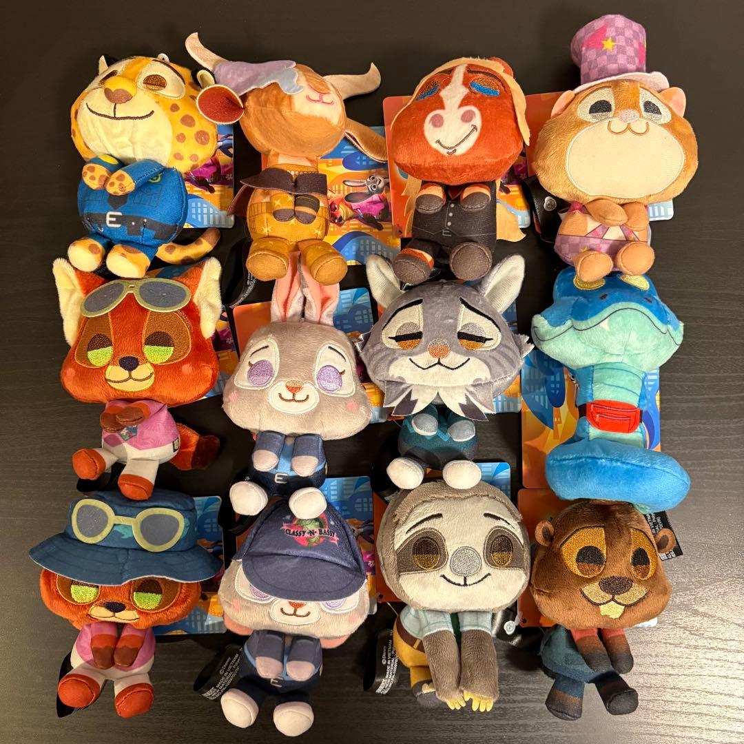 ズートピア2 &youマスコットVol.1.2.3 全12種コンプリートセット