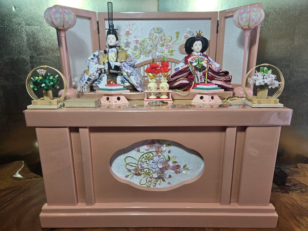 【一点限り】雛人形 収納飾り 　HS31