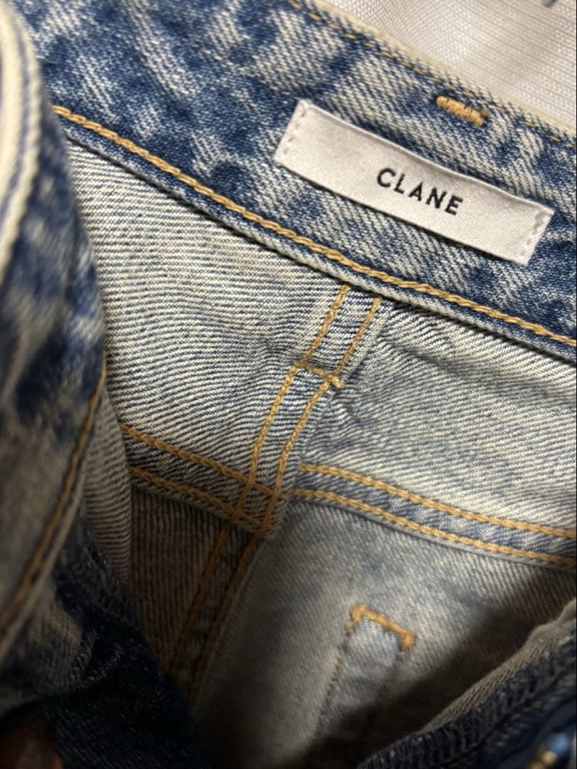 【美品】CLANE SECOND DENIM PANTS