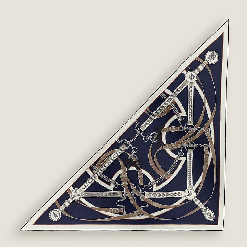 週末限定❗【新品】エルメス ☆ トライアングル ジェアン 朝の散歩 カシシル