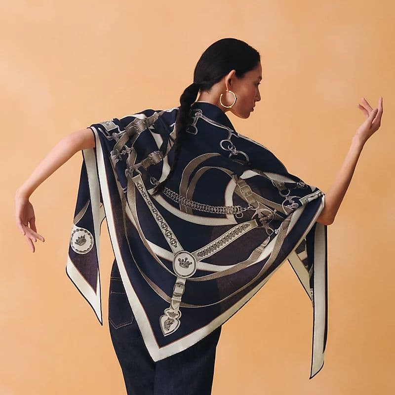 週末限定❗【新品】エルメス ☆ トライアングル ジェアン 朝の散歩 カシシル