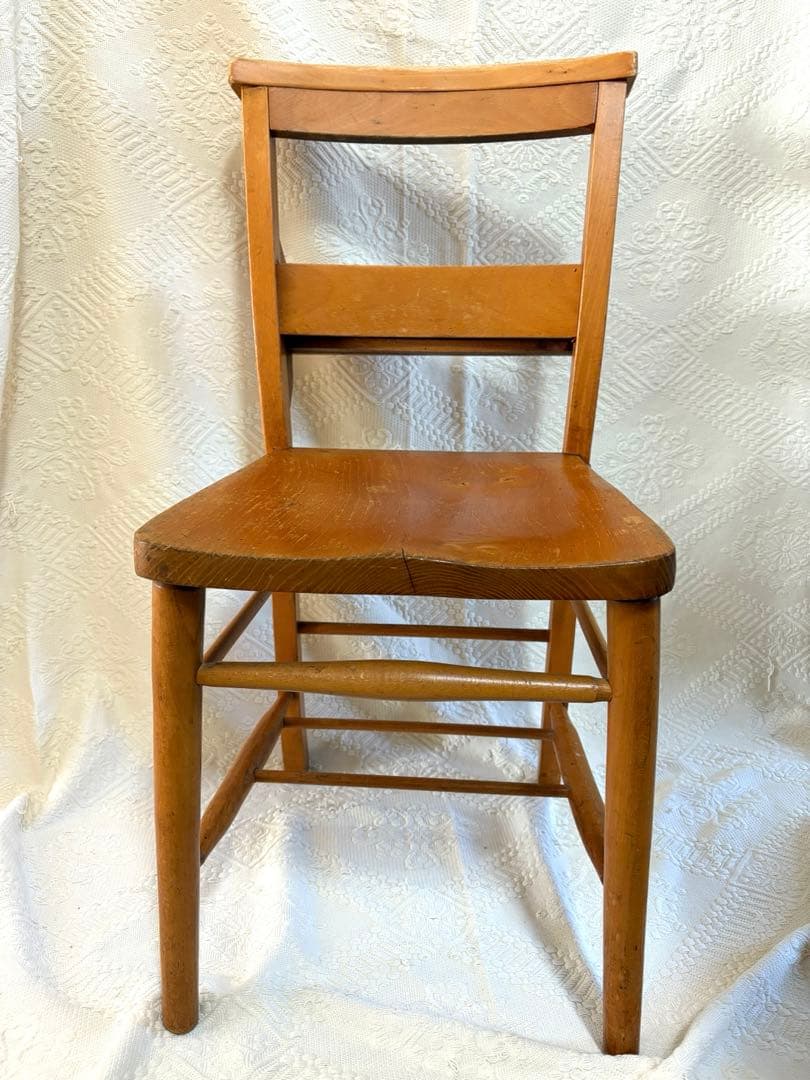 アンティーク　チャーチチェア　ロイズアンティーク 購入品