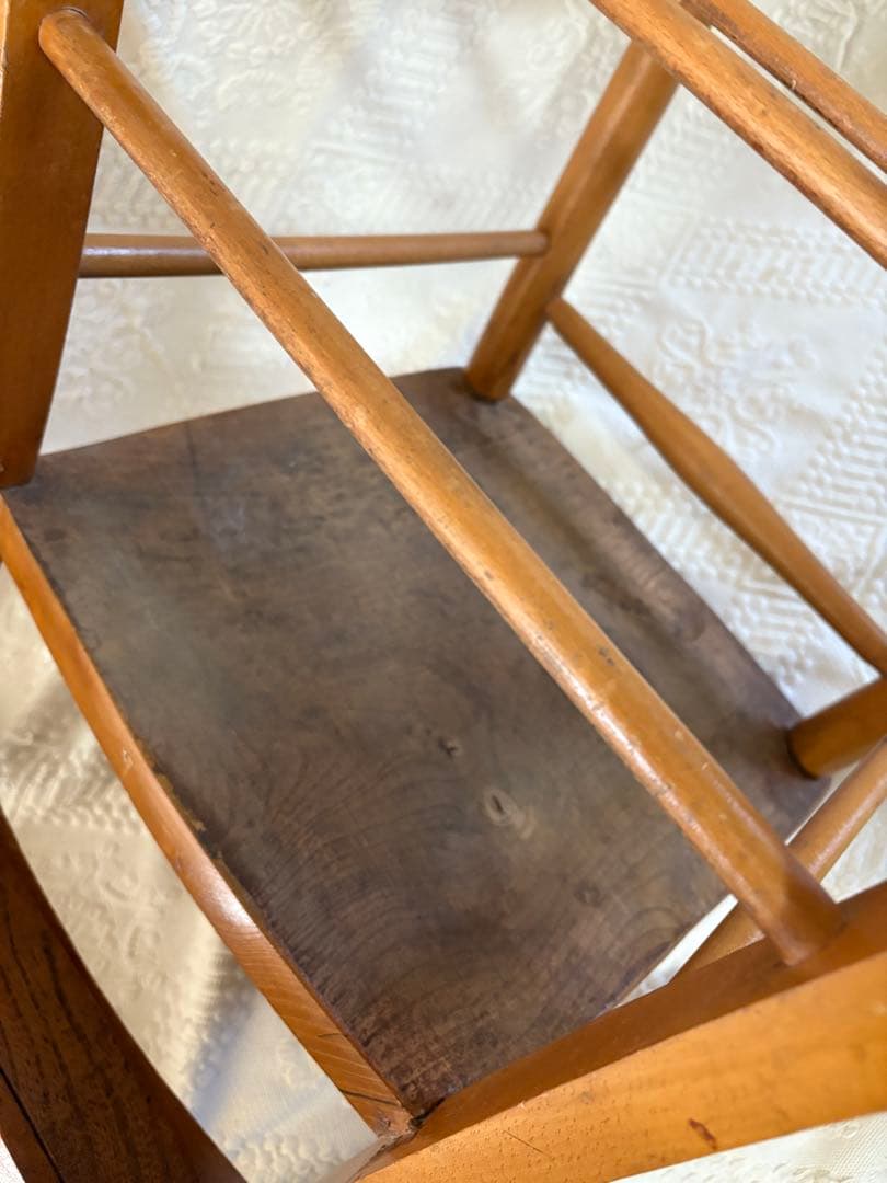 アンティーク　チャーチチェア　ロイズアンティーク 購入品