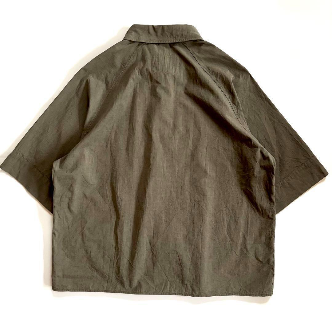 エムエイチエル MHL. マーガレットハウエル コットンリネン 半袖シャツ