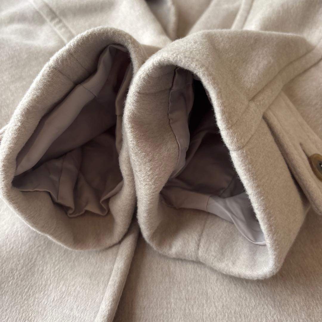 美品♡B.C STOCK シンプリシテェ ビーバーコクーンスタンドカラー M