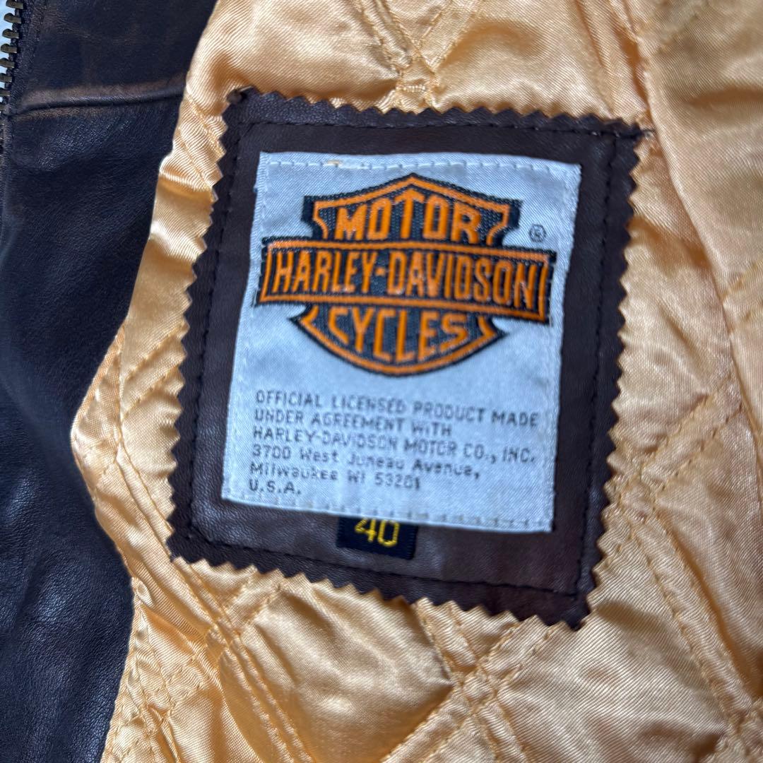 【90s USA製】Harley-Davidson スクリーミンイーグル レザー