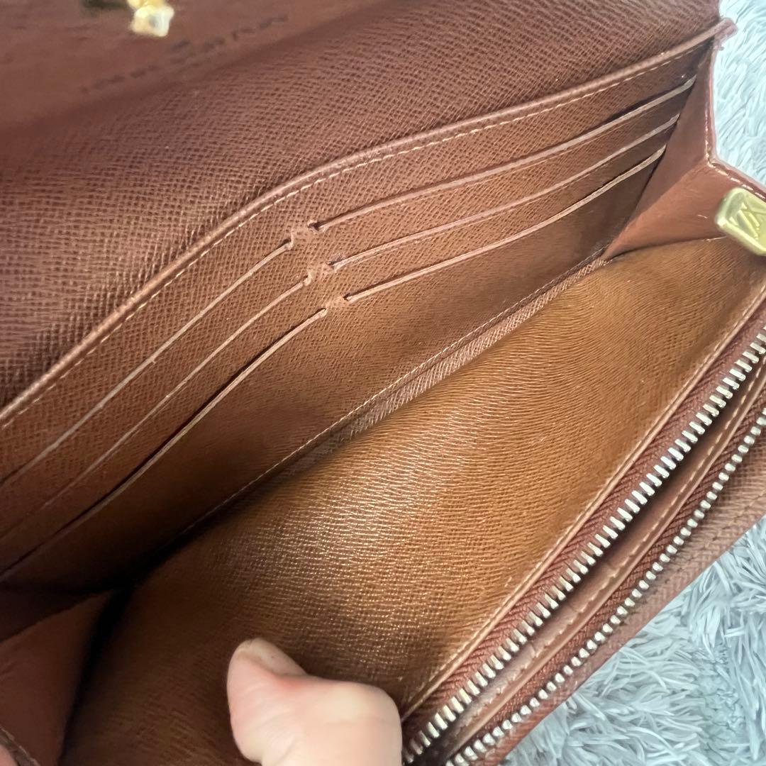 ルイヴィトン　ポルトフォイユサラ　長財布　モノグラム　メンズ　レディース