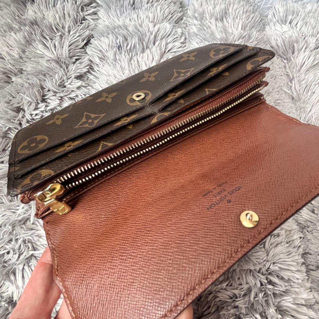ルイヴィトン　ポルトフォイユサラ　長財布　モノグラム　メンズ　レディース