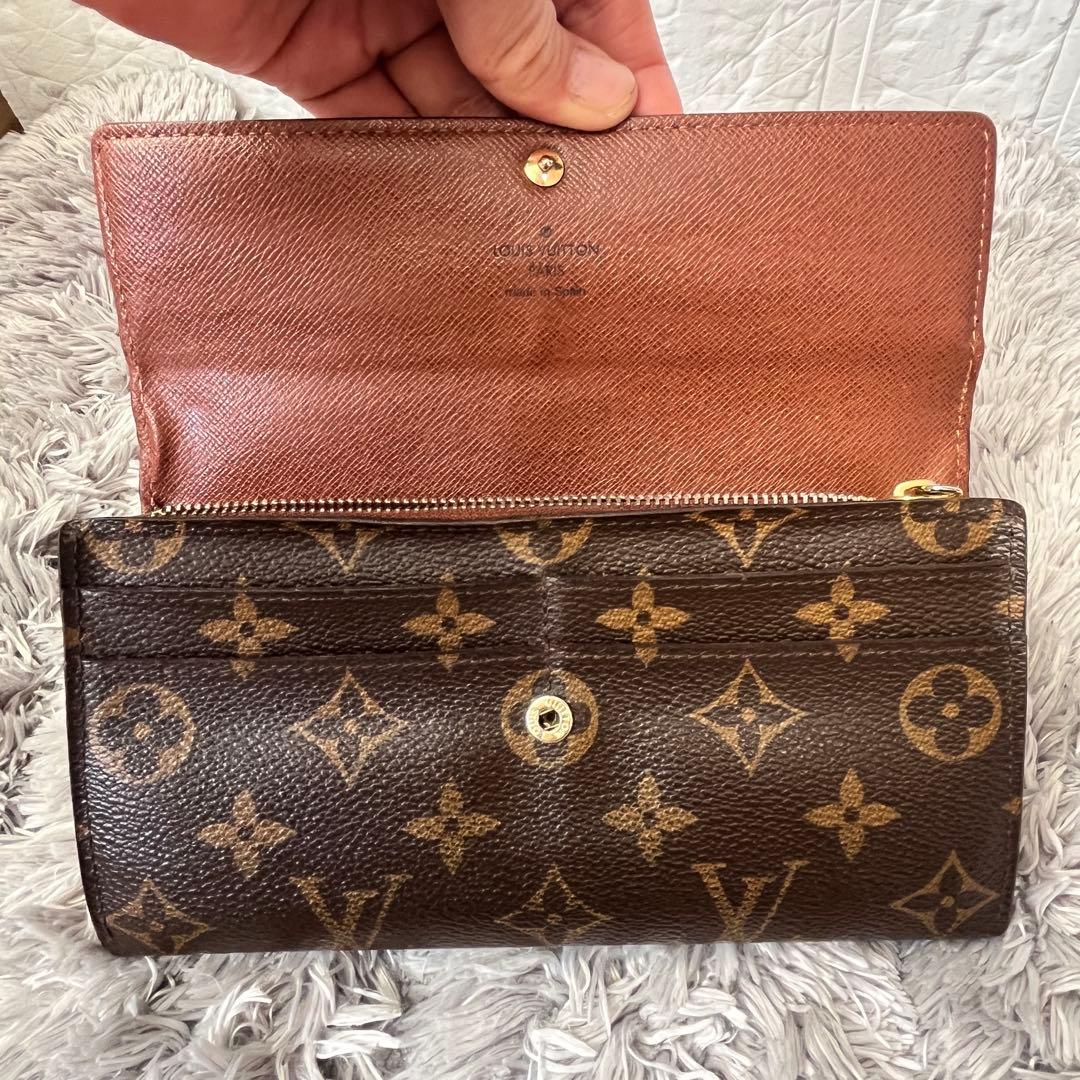 ルイヴィトン　ポルトフォイユサラ　長財布　モノグラム　メンズ　レディース