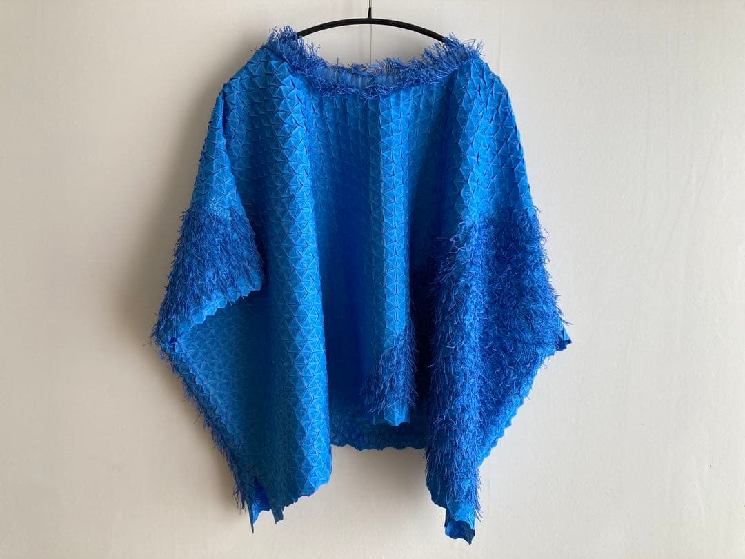 ISSEY MIYAKE イッセイミヤケ　フリンジ　ブラウス　カットソー