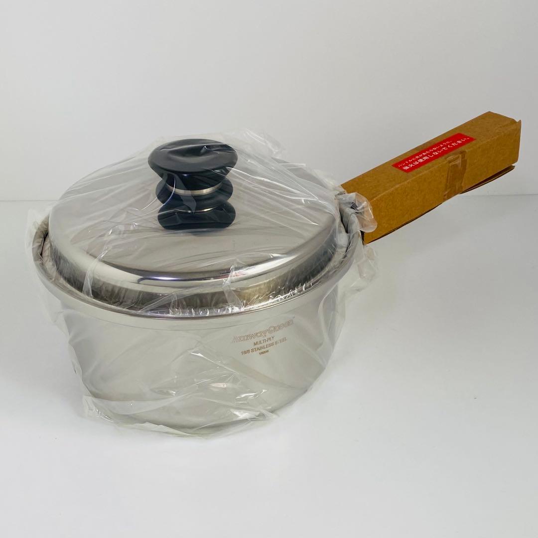Amway アムウェイ 大ソースパン　現行品　未使用　高級鍋　ステンレス