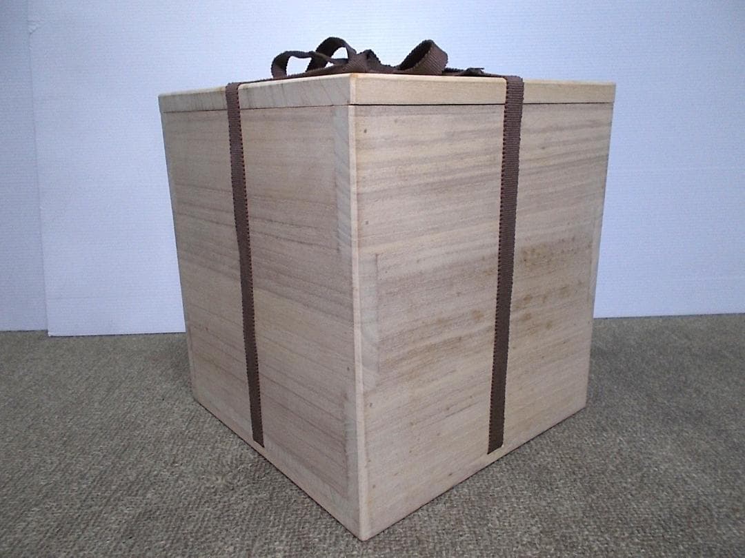 未使用保管品 釜師:菊池政光 紹鴎好写 鶴首釜 茶釜 釜環 共箱 送料込み