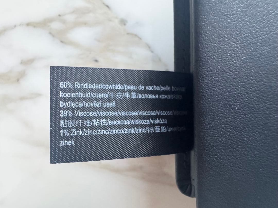 Porsche レザー財布 黒
