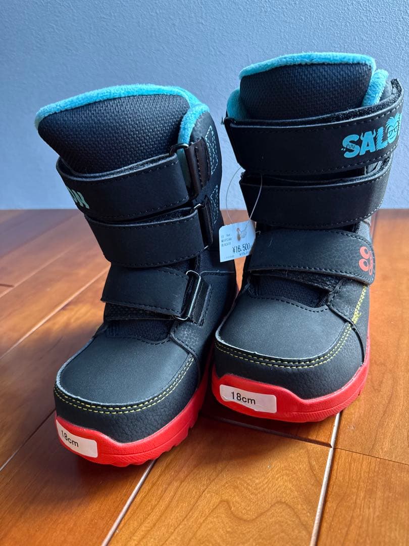 【出品２月末まで】SALOMON WHIPSTAR キッズ　ブーツ　18センチ