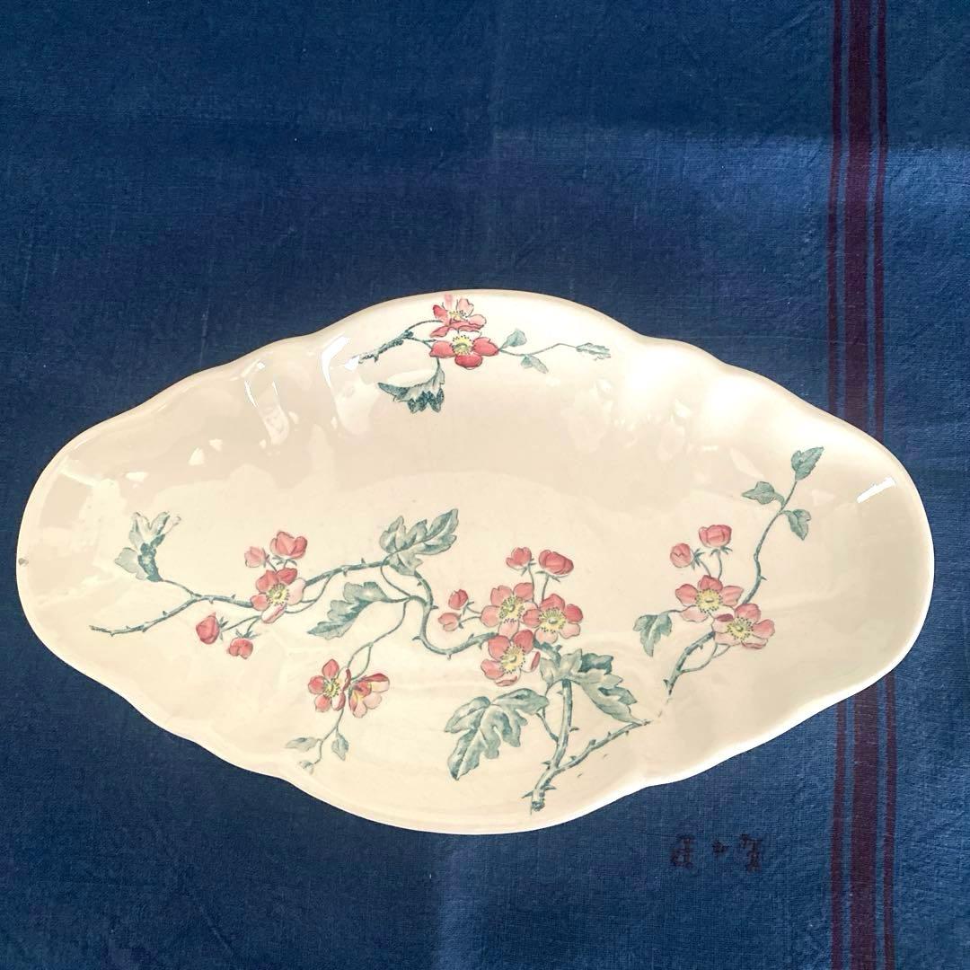 ロンシャン　Longchamp　ravier 　ラヴィエフランスアンティーク　花