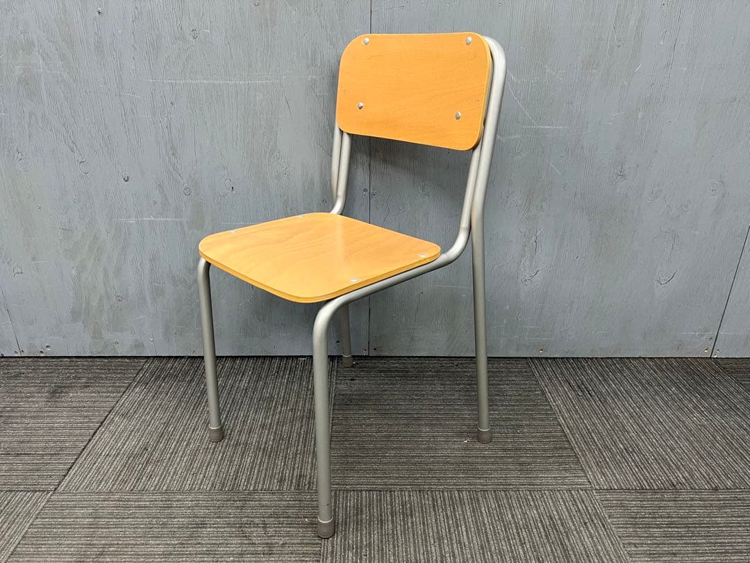 1734◆格安配送地域あり◆チトセ製◆学童机・椅子3組(旧JIS1号)学校学習塾