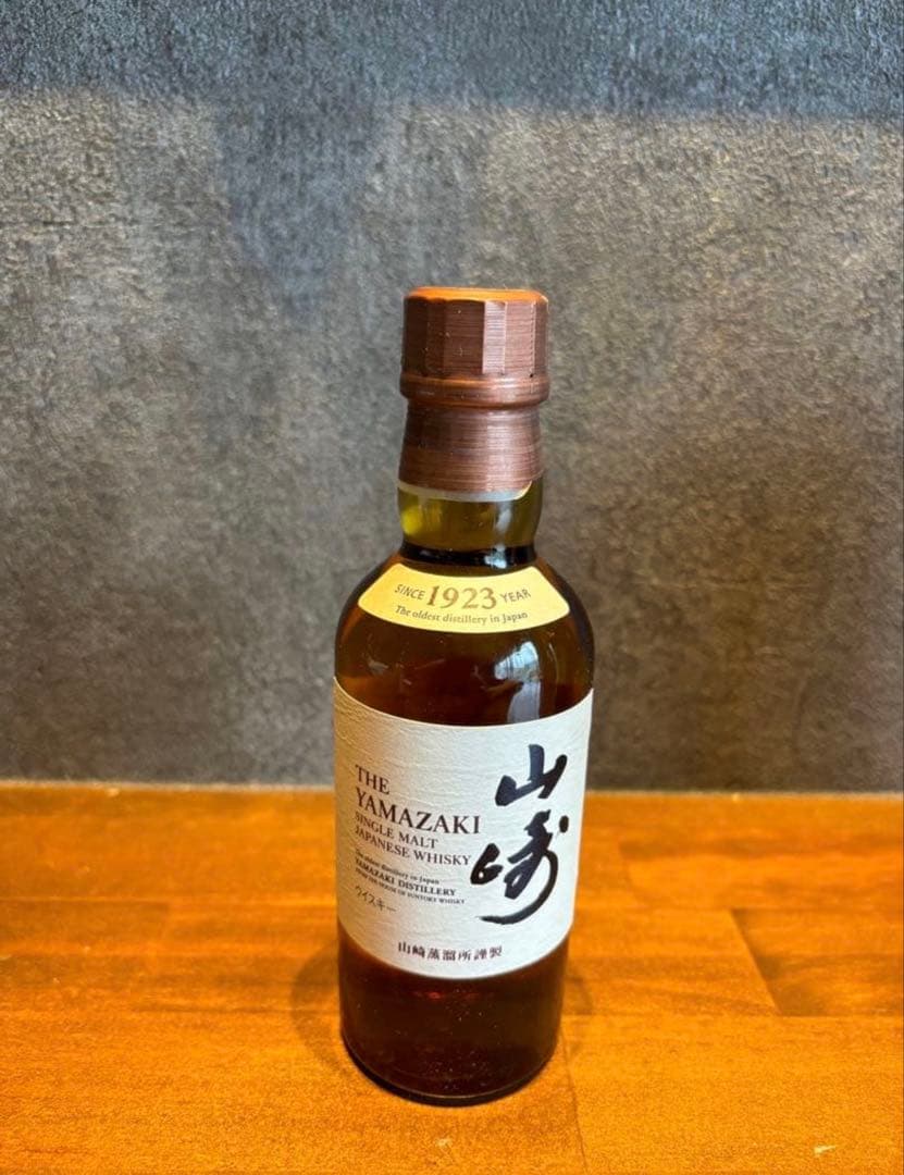 山崎 白州 シングルモルトウイスキー 180ml 5本セット