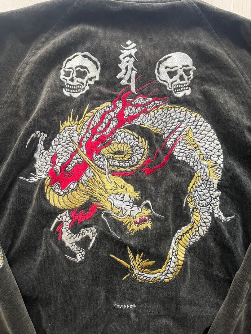 AVIREX Sovenir Jacket ベルベット size S