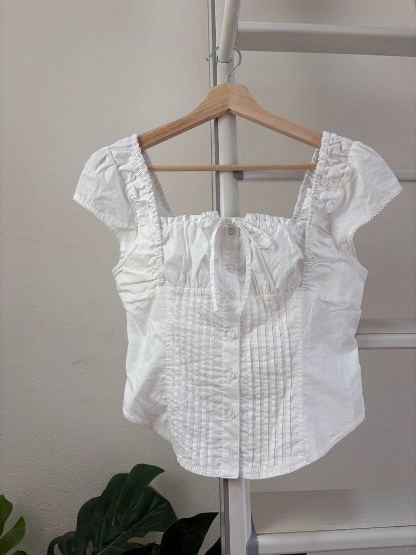 （MOUSSY）CORSET FIT ブラウス