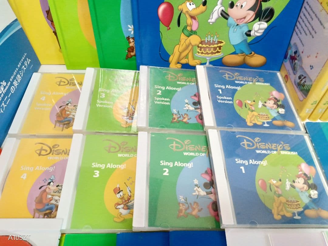 2018年　DWE　ディズニー英語システム　シングアロングフルセット　新子役