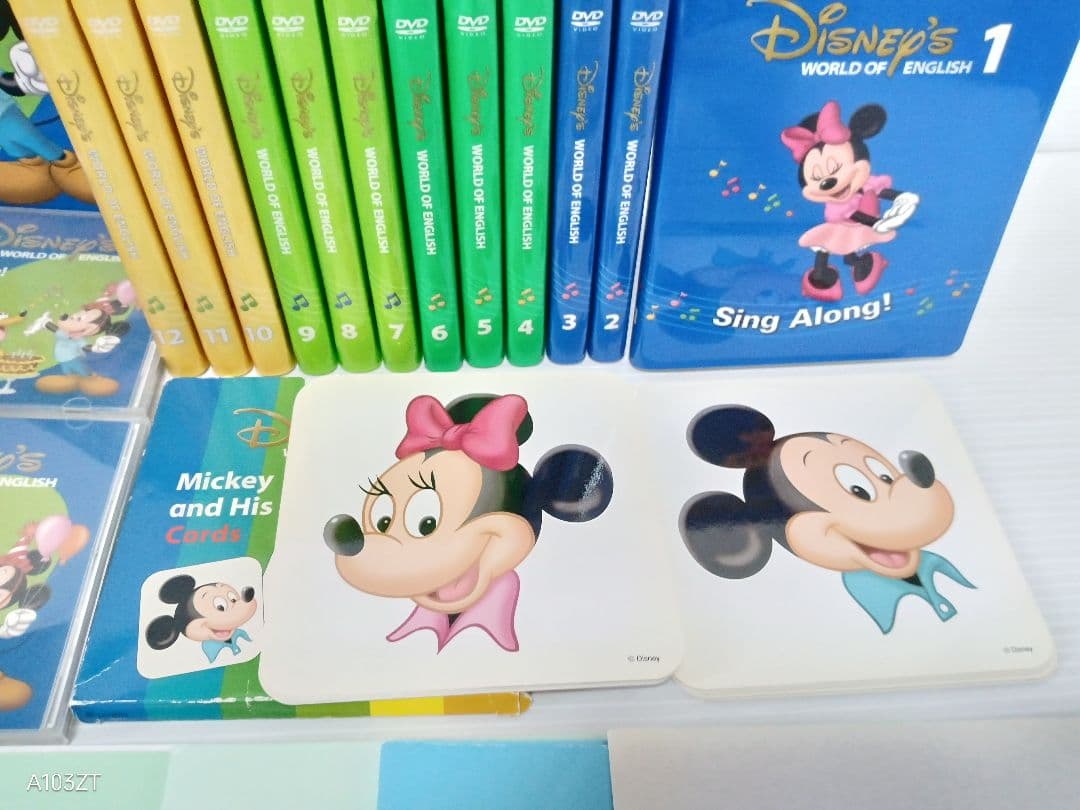 2018年　DWE　ディズニー英語システム　シングアロングフルセット　新子役