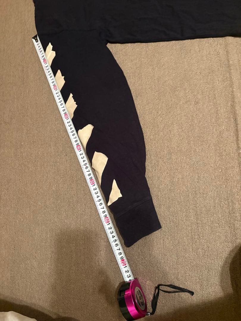 OFF-WHITE オフホワイト　長袖ブラック