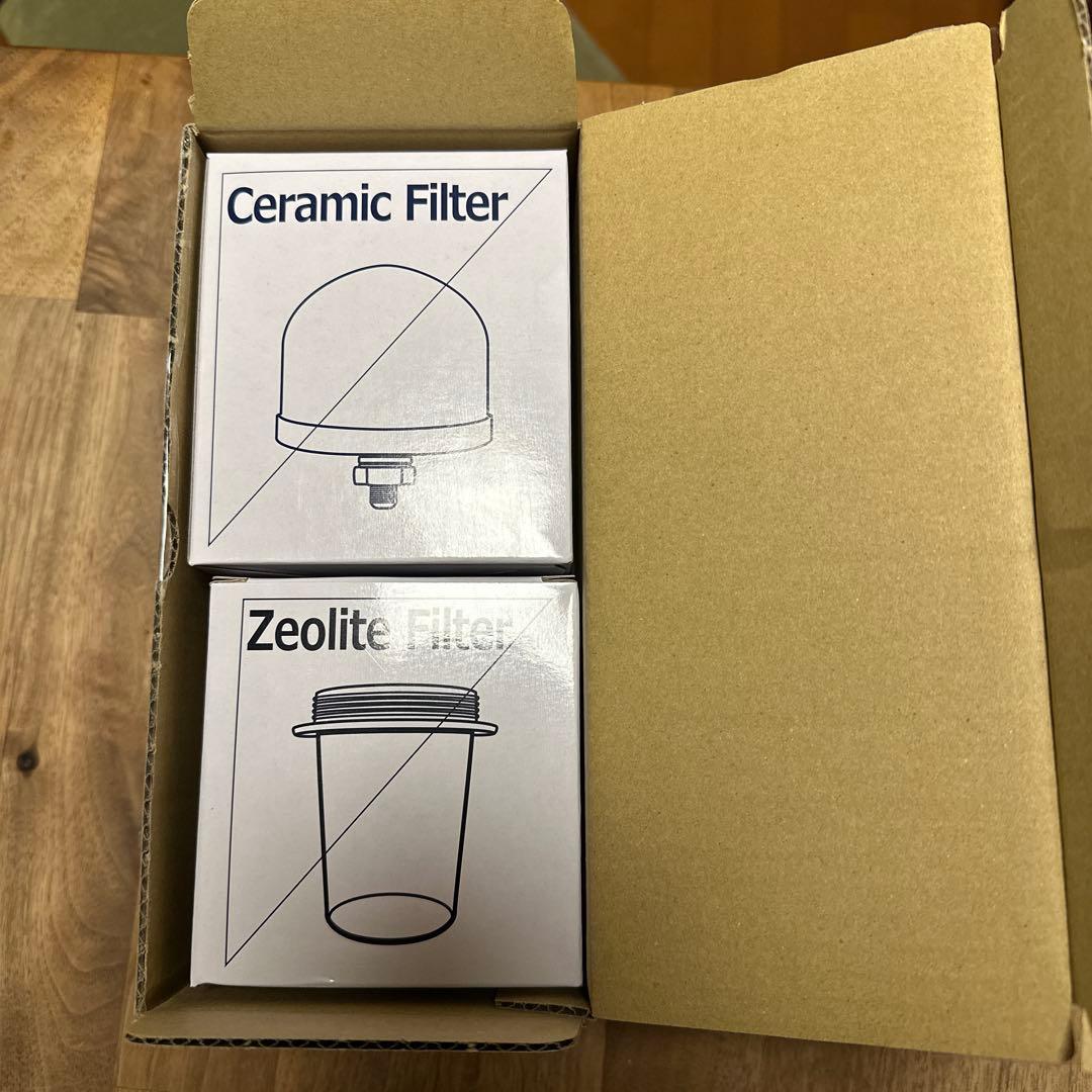 新品未使用！ポタポタクラブ　エコウォーター　上下フィルターセット