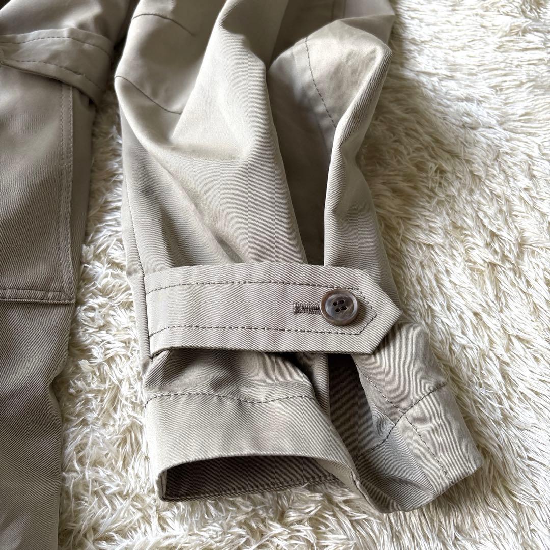 ☆2025SS完売品☆ノーブル　グロウツイルアシメトリーカラートレンチコート　S