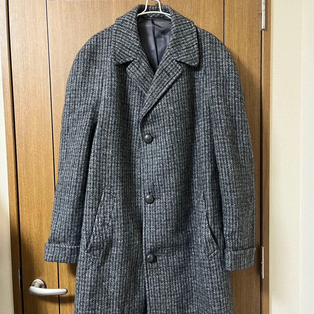 50s〜60s ヴィンテージ ツイード ステンカラーコート