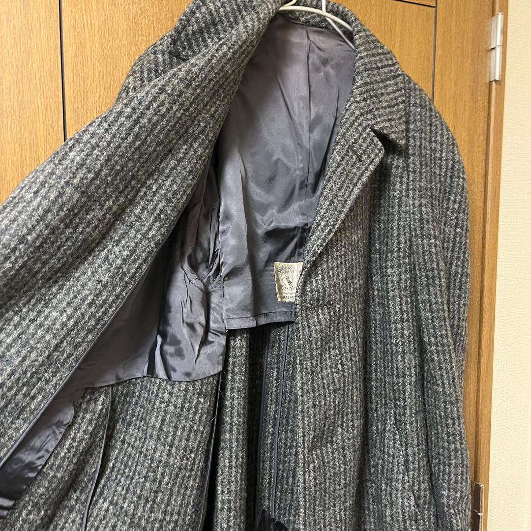 50s〜60s ヴィンテージ ツイード ステンカラーコート