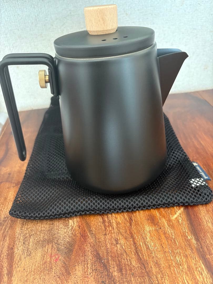 h*2様 スノーピーク　フィールドバリスタケトルブラック　オンライン限定品　ギア