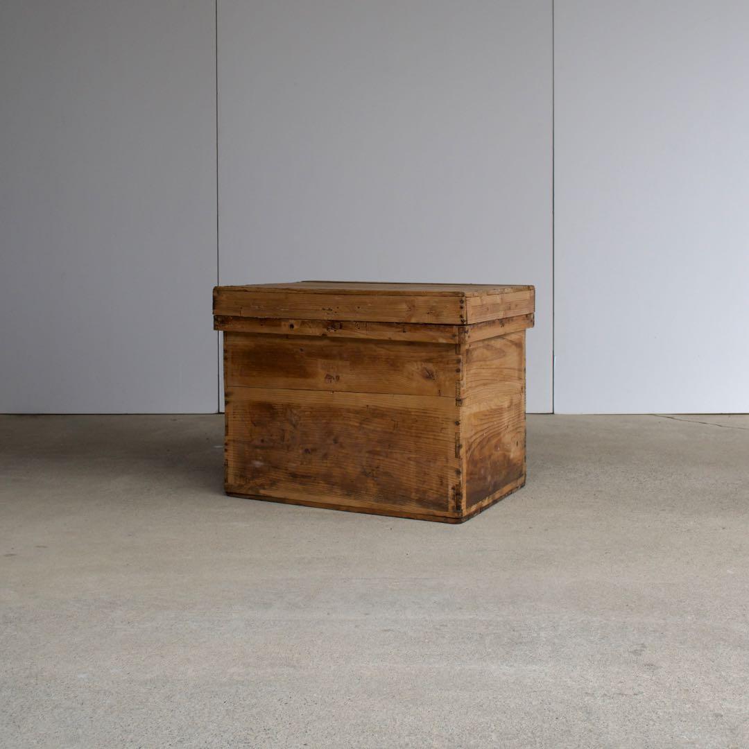 茶箱　レトロ　アルミケース