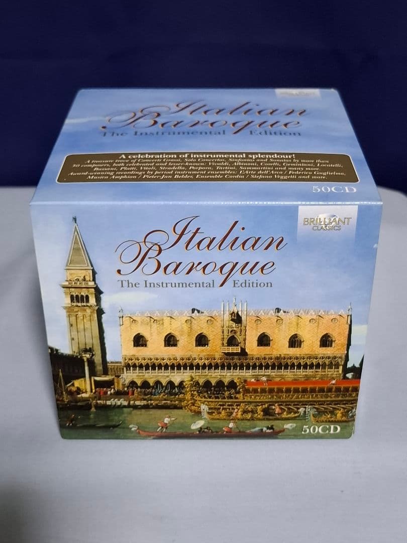 【値下げしました】イタリア・バロック器楽ボックス(50CD)