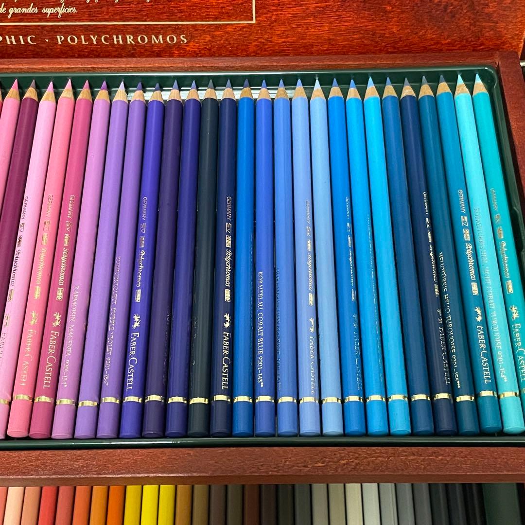 【新品•未使用】ファーバーカステル ポリクロモス 色鉛筆 100色