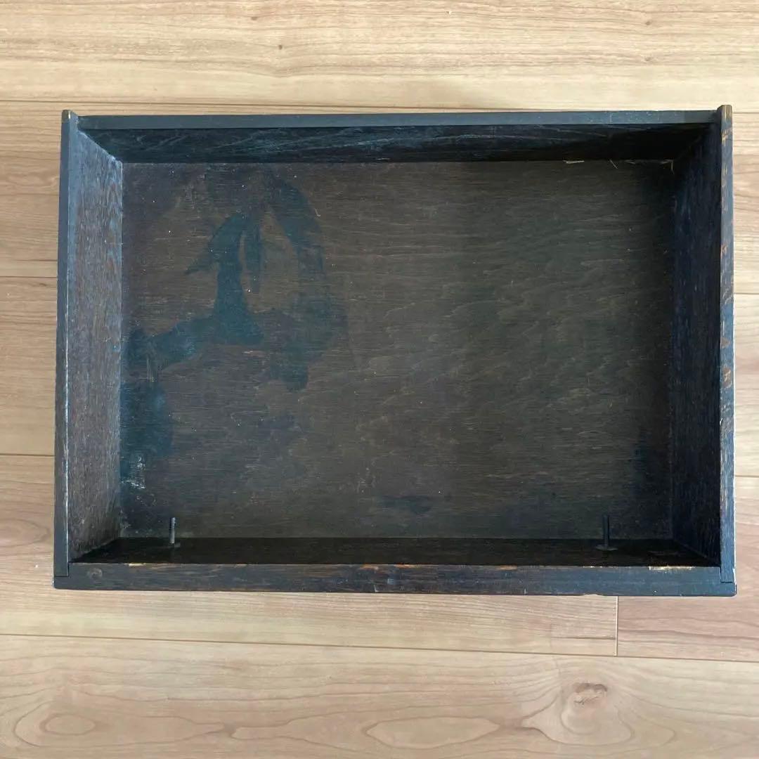 アンティーク　ライティングビューロー 3引き出し