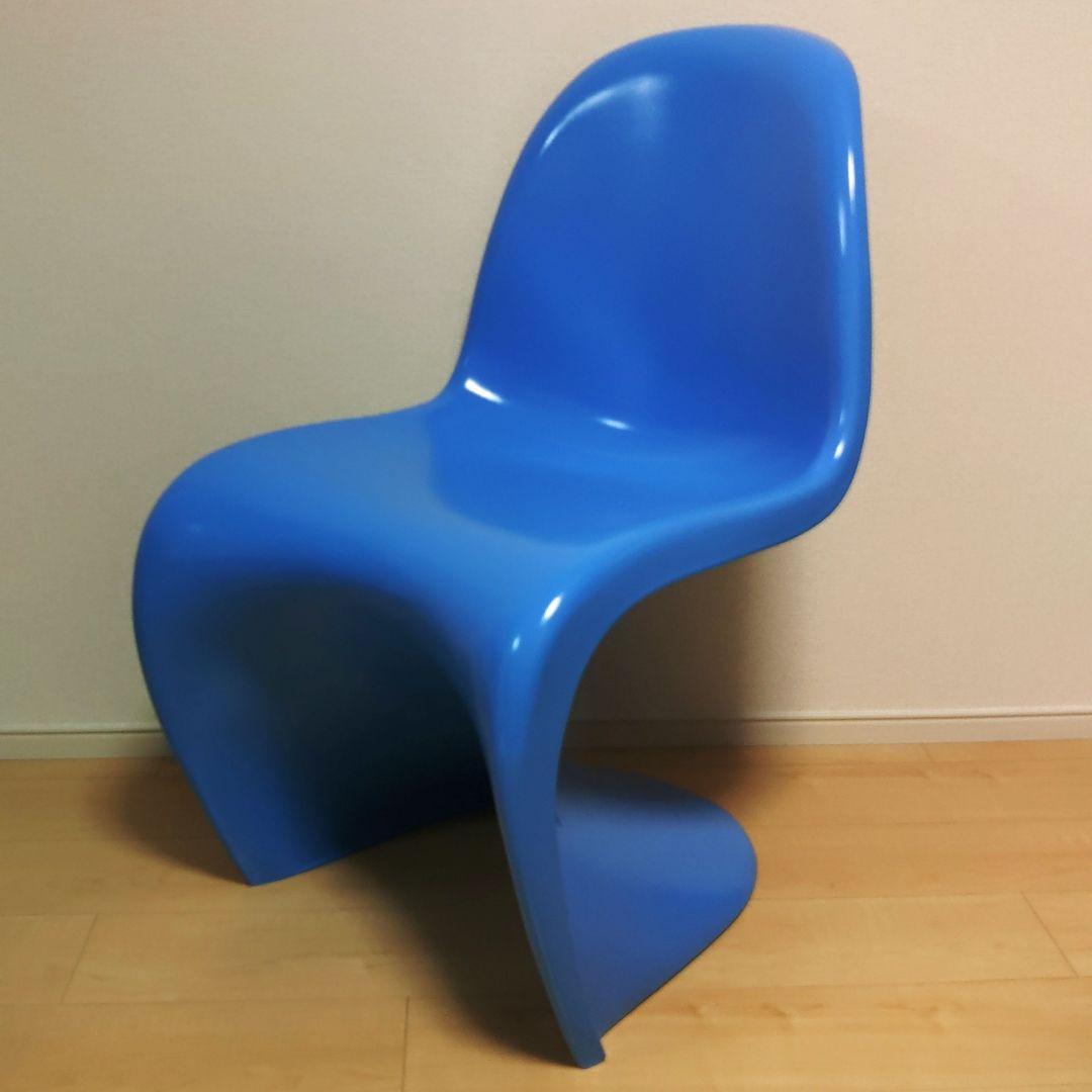 パントンチェア リプロダクト デザイナーズ イス ブルー スペースエイジ