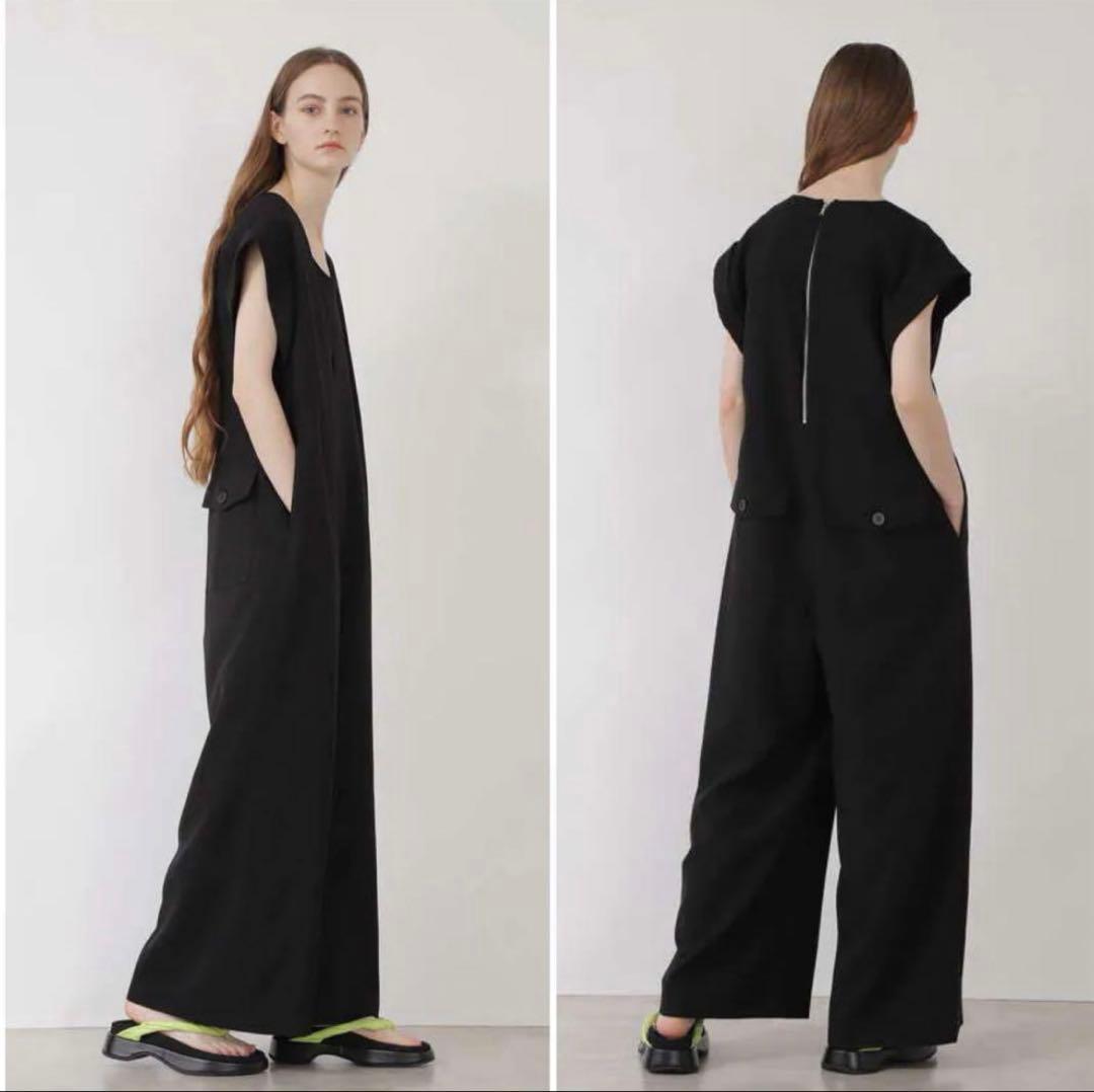 ADORE ドライオックス　Aライン　コンビネゾン　オールインワン　ブラック