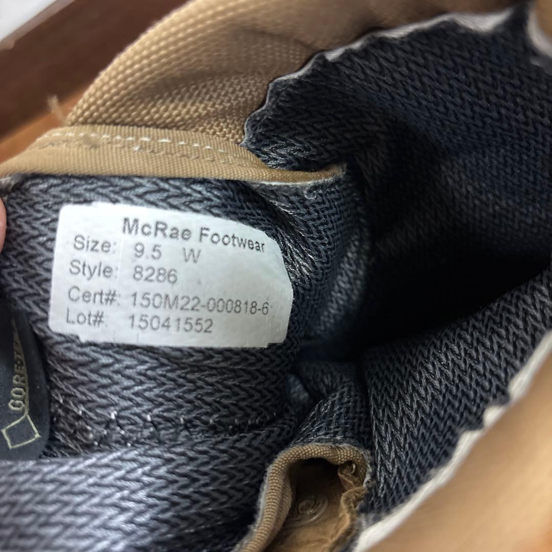 米軍 実物　McRaefootwear GORE−TEX US9.5W （77）