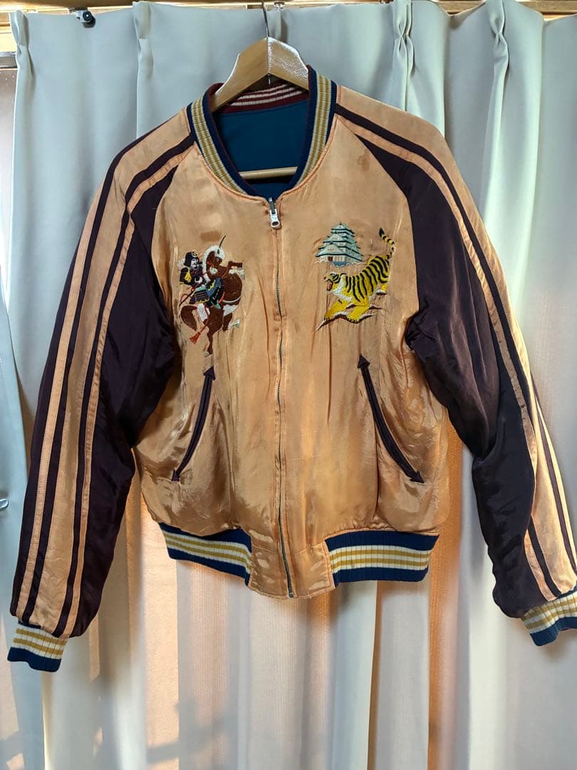 スカジャン　フェローズ　l 加藤清正　テーラー東洋　東洋エンター