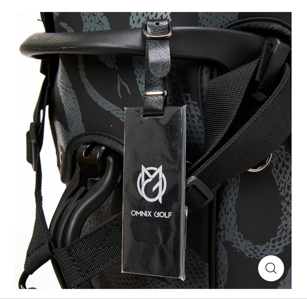 OMNiX GOLF スネークパターン キャディバッグ